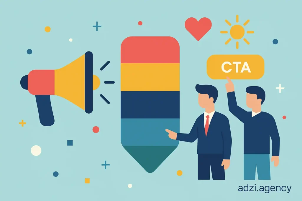 معرفی فرمول AIDA (Attention–Interest–Desire–Action) در طراحی هدر و ساب‌هدلاین