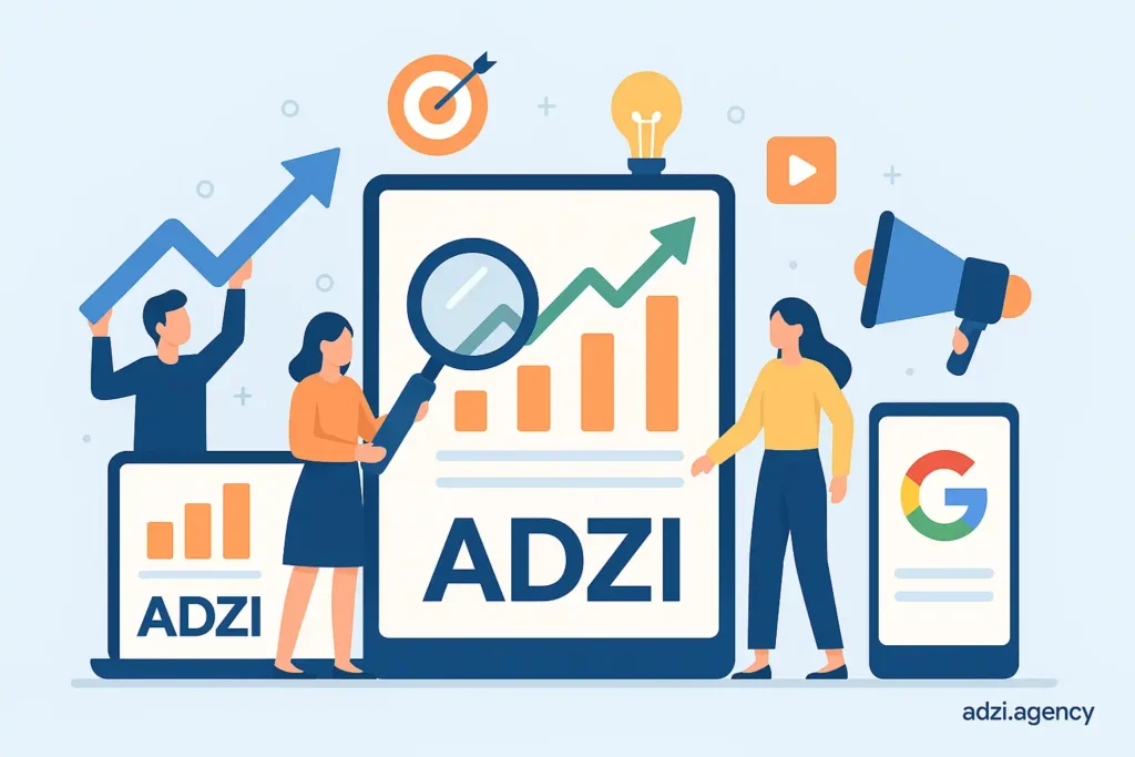 خدمات آژانس دیجیتال مارکتینگ ادزی در طراحی و اجرای برنامه آزمایش‌گری رشد