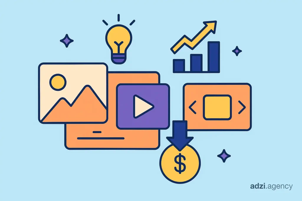 بهینه‌سازی خلاقه‌ها (Creative Optimization) برای کاهش هزینه در CBO