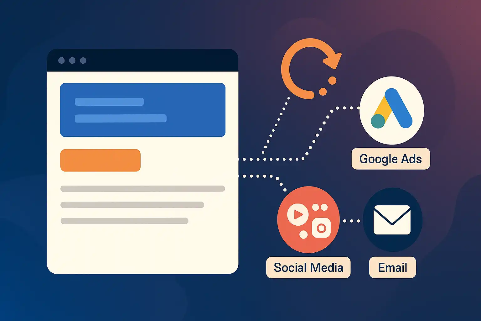 ساخت لندینگ‌پیج‌های دینامیک: چگونه محتوای صفحه را بر اساس منبع ترافیک (Source) تغییر دهیم؟