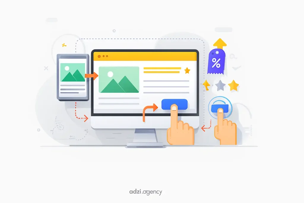 چه المان‌هایی باید در یک لندینگ‌پیج بر اساس Source تغییر کنند؟